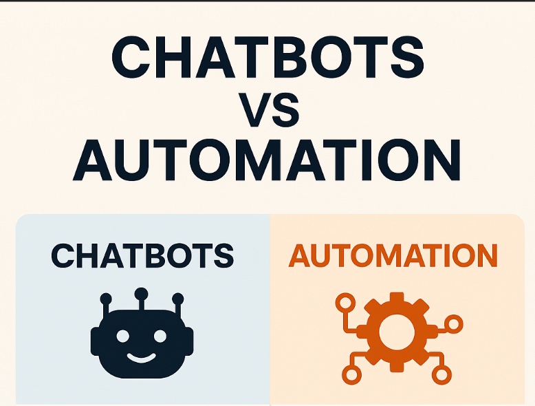 Chatbots vs Automation: What’s the Real Difference?