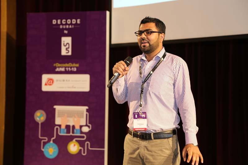 United in purpose — presenting our ideas and energy at the Dubai team pitch event!