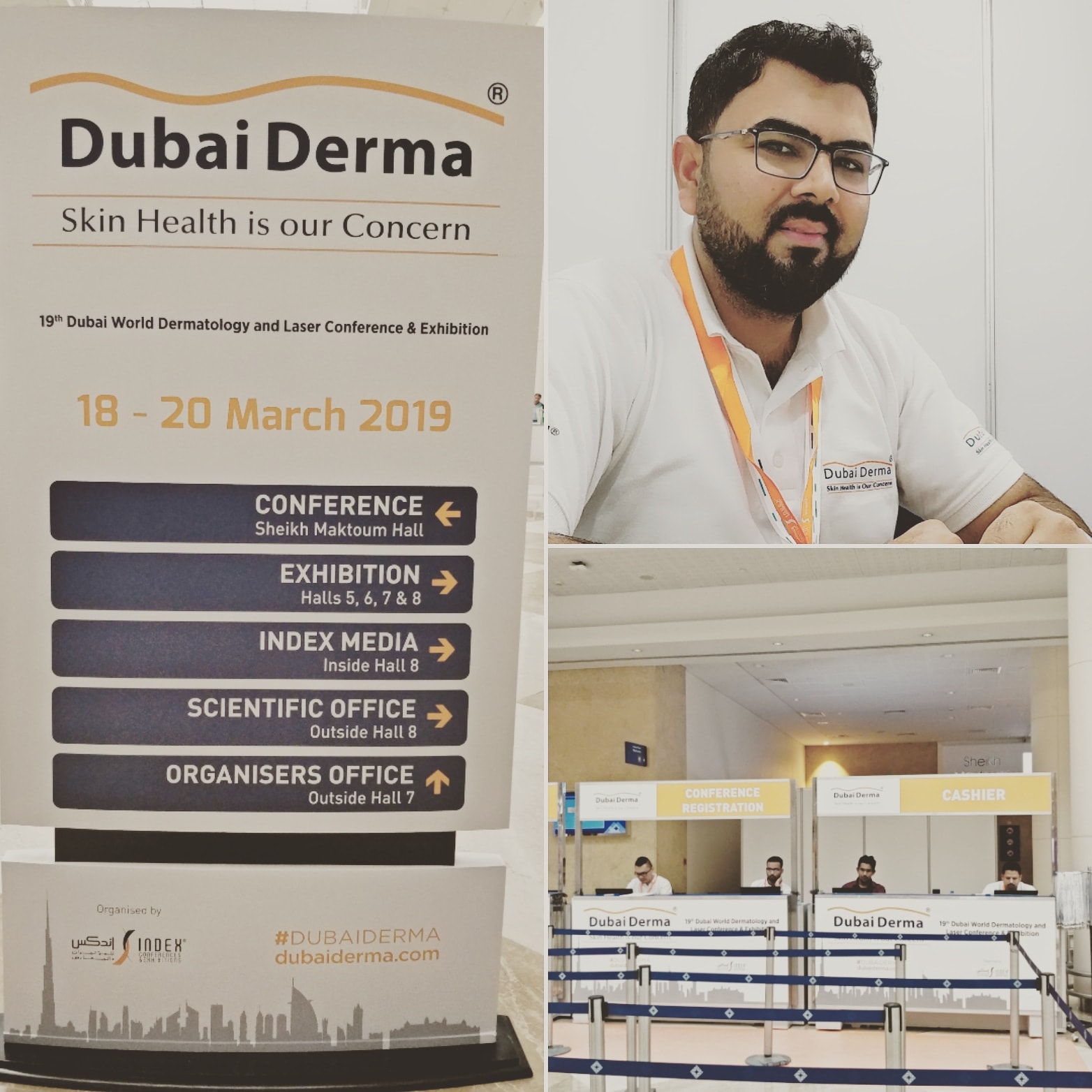 Wrapped up a successful run at Dubai Derma — proud moments with an unstoppable team!