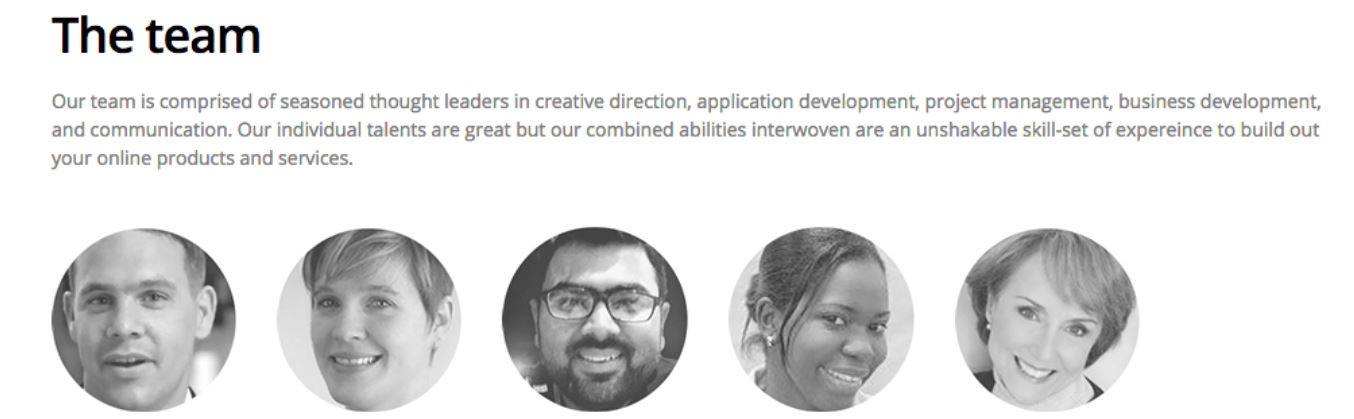 Team behind the screen — bringing the website to life, one pixel at a time!